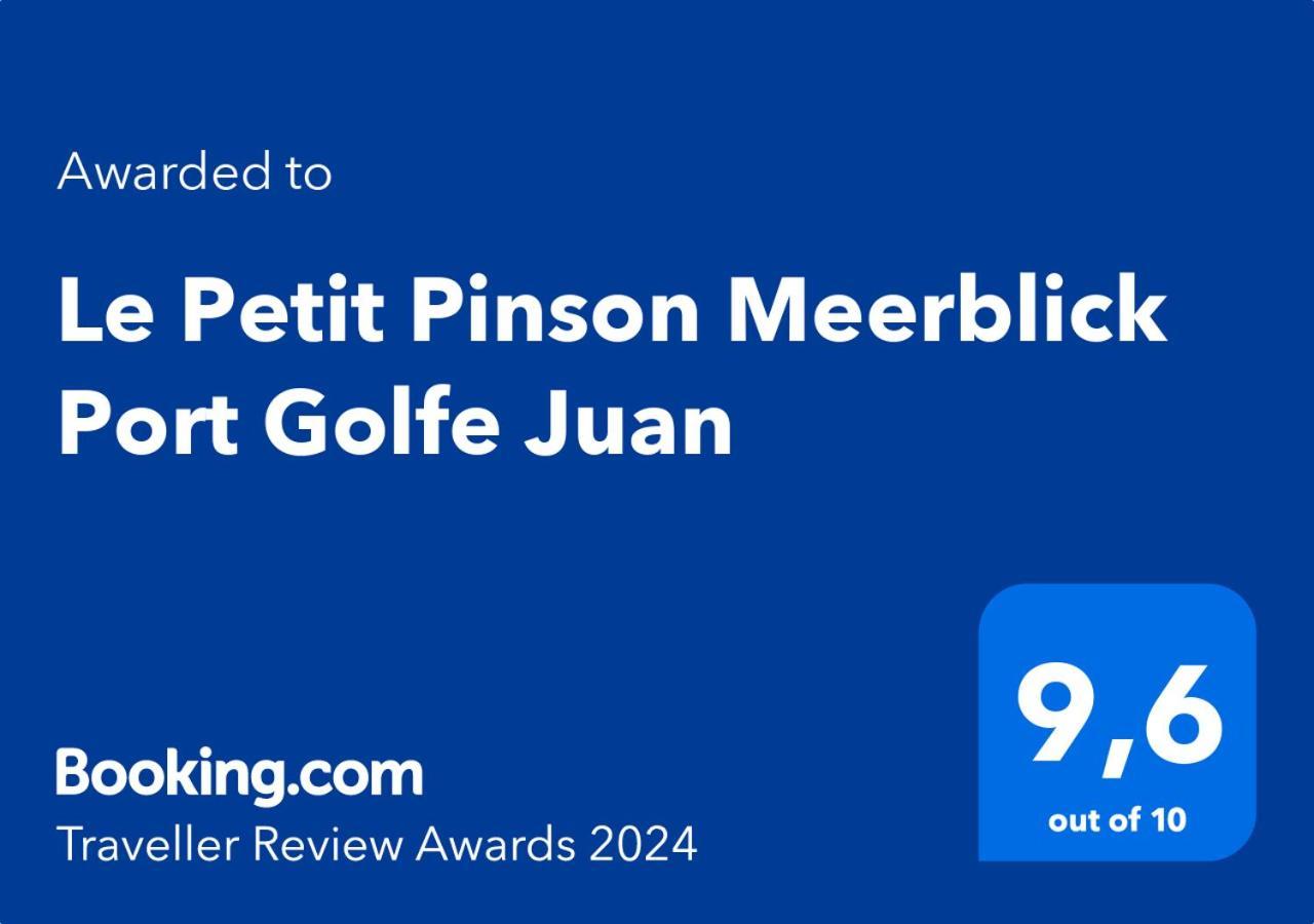 Le Petit Pinson Meerblick Port 골페주앙 외부 사진